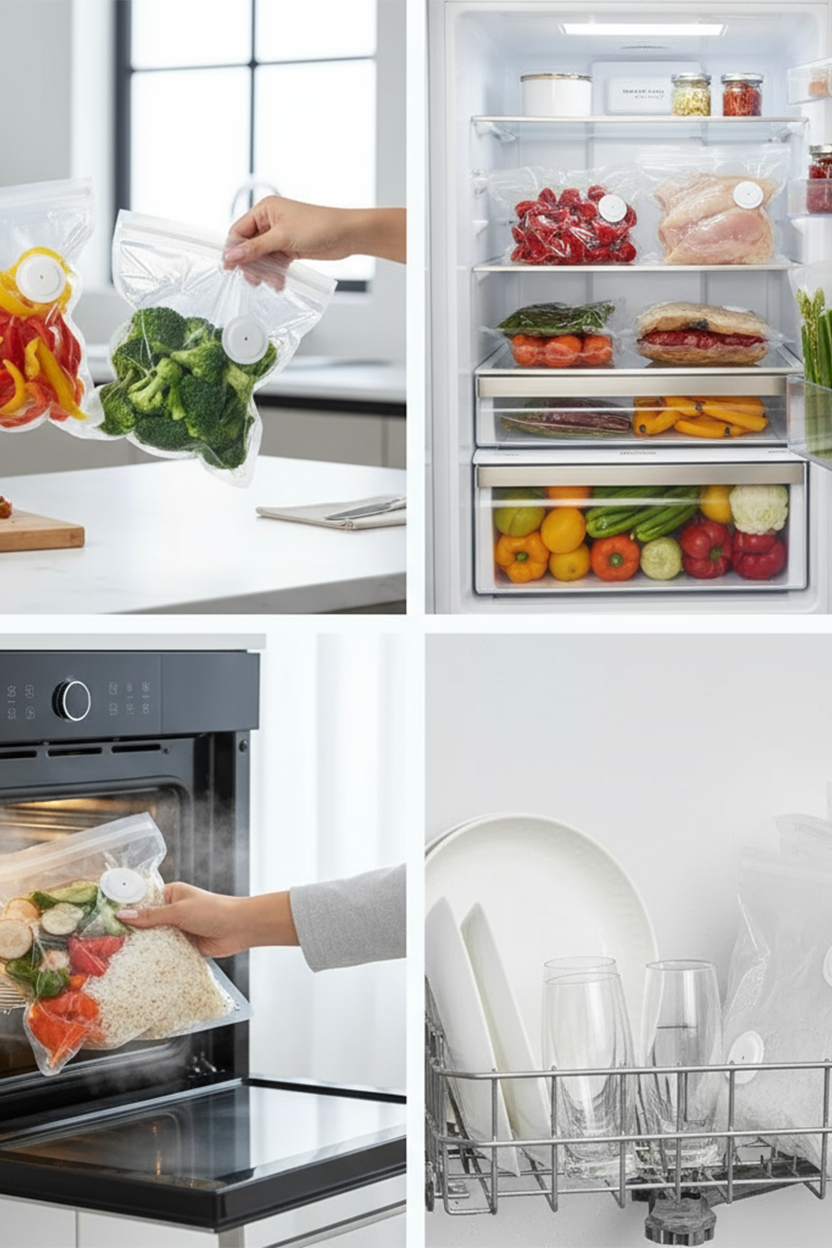 FreshMate™ Vacuum Food Storage Bag Set with Electric Pump
