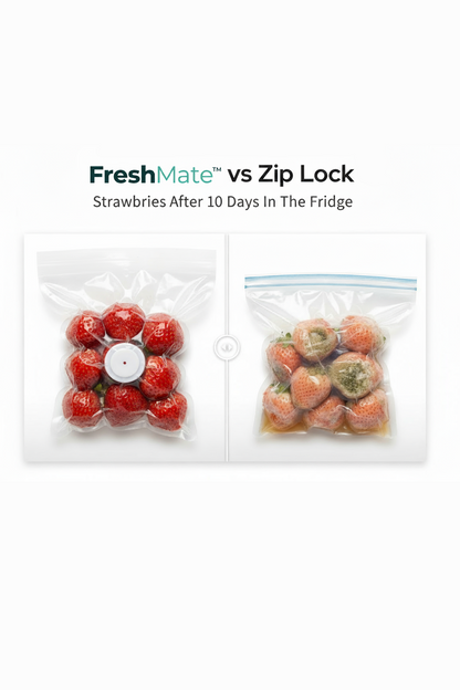 FreshMate™ Vacuum Food Storage Bag Set with Electric Pump