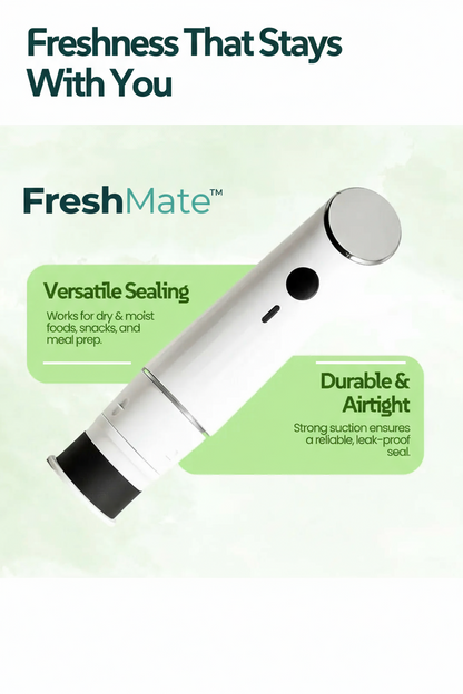 FreshMate™ Vacuum Food Storage Bag Set with Electric Pump